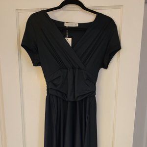 Navy blue prom dress